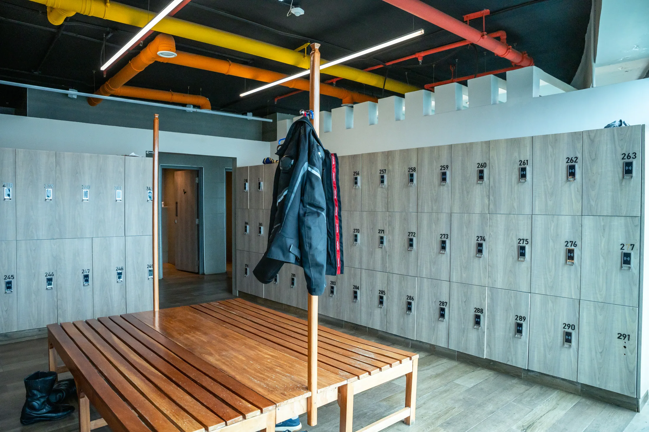 Lockers & change rooms